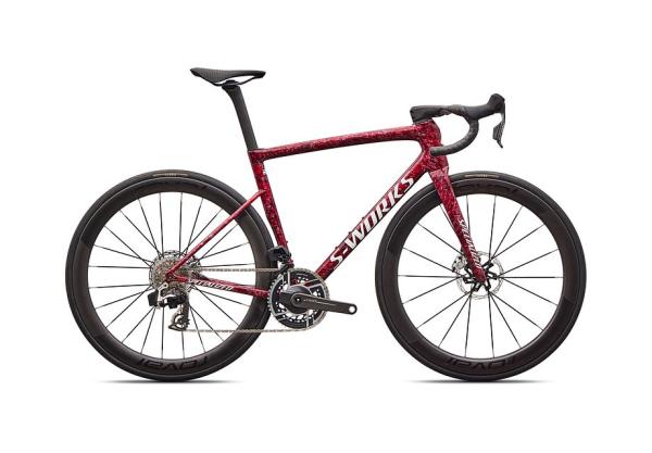Specialized TARMAC SL8 SW AXS 52 RED SKY/SHADOW SILVER/WHITE
