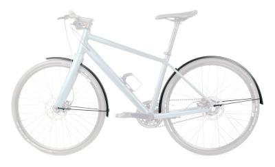 SKS Schutzblechgarnitur Edge AL 56 Aluminium 28" 56mm schwarz matt  Produktbild 1