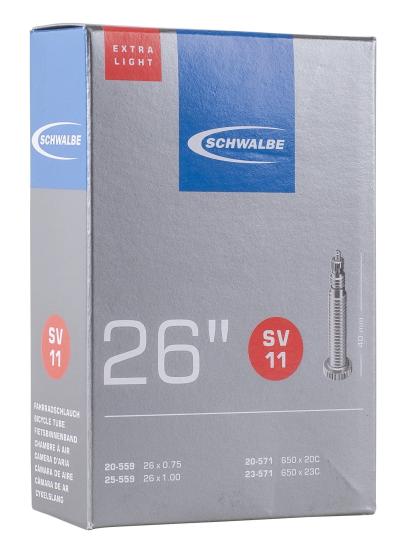 Schwalbe Schlauch SV11 26" 18/25-559/571 Prestaventil  Produktbild 1