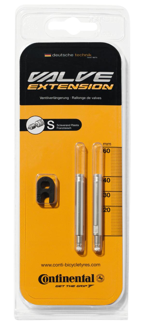 Continental Ventilverl&auml;ngerung Alu 30 mm 2 Stk. 