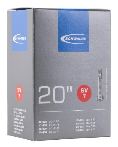 Schwalbe Schlauch SV7 20" 40/62-428 Prestaventil  Produktbild 1