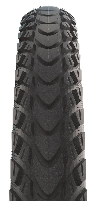 Schwalbe Pneu Marathon Mondial 700x47C Starr mit Reflexstreifen black  Produktbild 1