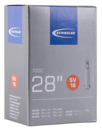 Schwalbe Schlauch SV16 28" 28/32-622/630 Prestaventil  Produktbild 1