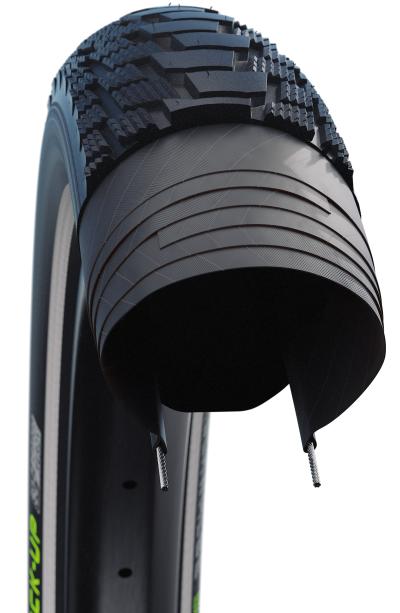 Schwalbe Pneu Pick-Up 27.5x2.35 Starr mit Reflexstreifen black  Produktbild 4