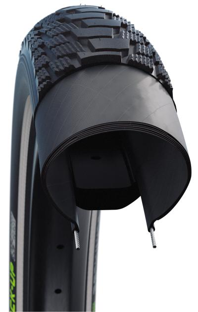 Schwalbe Pneu Pick-Up 27.5x2.60 Starr mit Reflexstreifen black  Produktbild 3