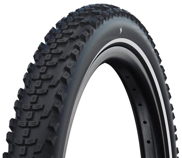 Schwalbe Pneu Smart Sam Cargo 27.5x2.35 Addix E starr mit Reflexstreifen black 