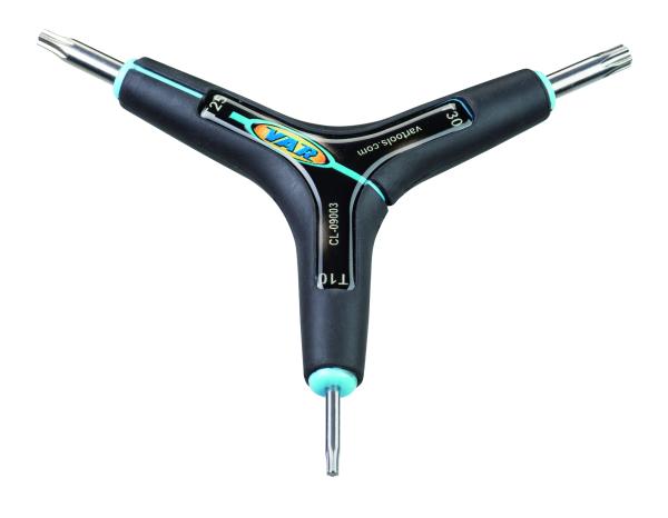 VAR Dreiarmtorxschl&uuml;ssel CL-09003-C T10/T25/T30 schwarz 