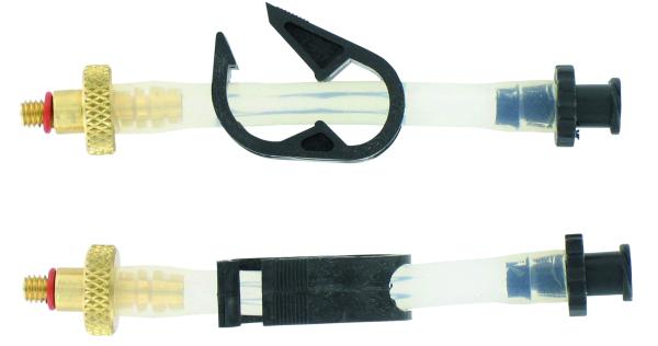 VAR Ersatzschl&auml;uche M4 Set &agrave; 2 Stk. zu Disc Entl&uuml;ftungsset schwarz 