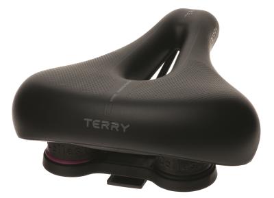 Terry Sattel Anatomica Flex Gel Lady mit &Ouml;ffnung schwarz  Produktbild 3