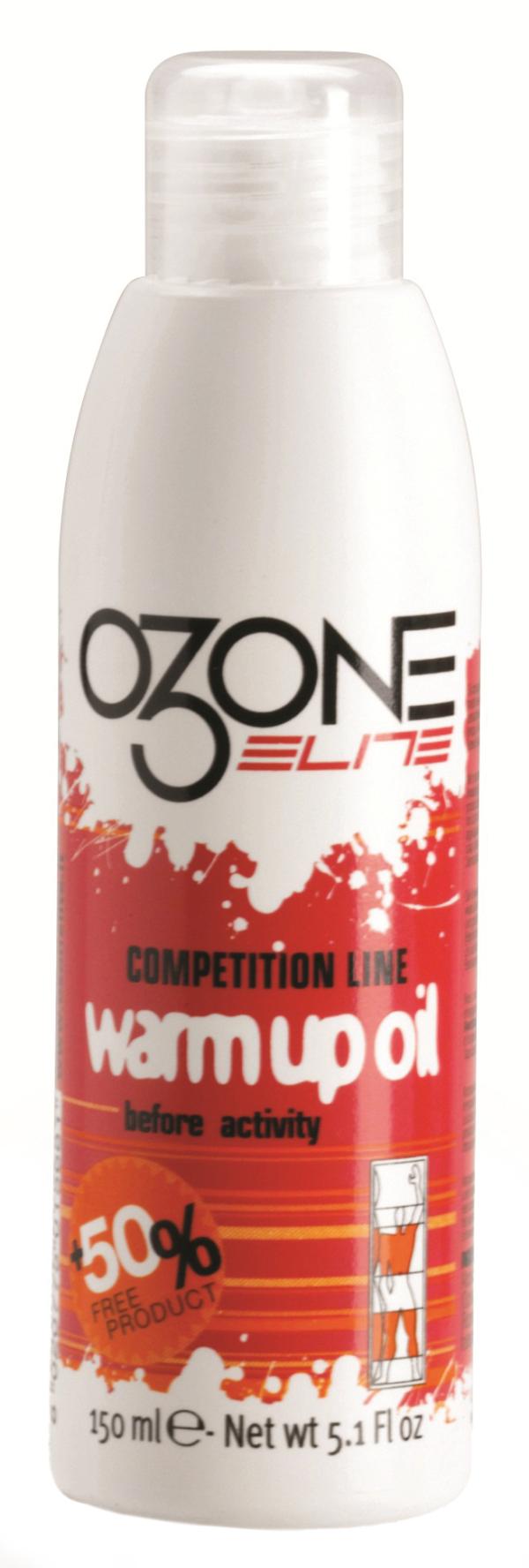 Elite Ozone aufw&auml;rmendes Oel Warm-Up Oil Flasche 150 ml 