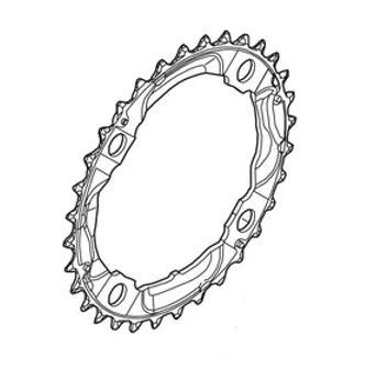 Shimano Kettenblatt DEORE FC-M532 32 Z&auml;hne AA silber 