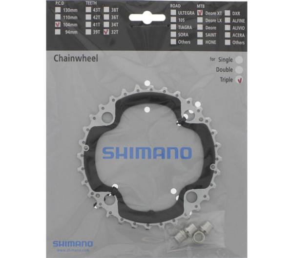 Shimano Kettenblatt XT FC-M770 32 Z&auml;hne AE 
