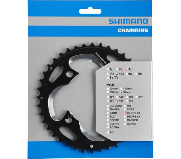 Shimano Kettenblatt XT FC-M782 40 Z&auml;hne AN 