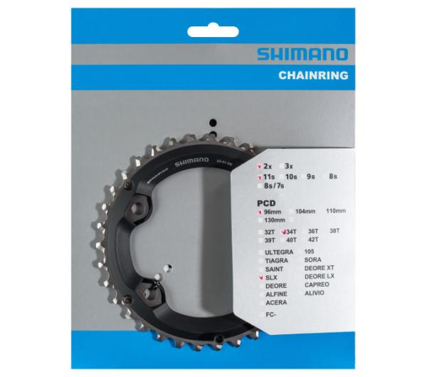 Shimano Kettenblatt SLX FC-M7000 34 Z&auml;hne BB 