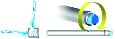 Shimano Road Steckachse SM-AX720 12 mm E-Thru 142 mm  Produktbild 1