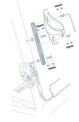 Shimano Adapter Batteriehalter Dura-Ace Di2 SM-BA01 Box  Produktbild 1