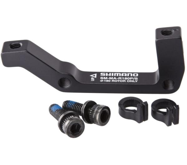 Shimano Adapter SM-MA Postmount> Standard 180mm m/Schrauben/Stop-Ring Box 