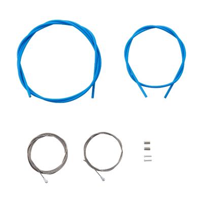 Shimano Bremszugset Road SIL-TEC SP41 blau Blister  Produktbild 1