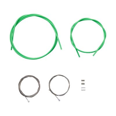 Shimano Bremszugset Road SIL-TEC SP41 gr&uuml;n Blister  Produktbild 1