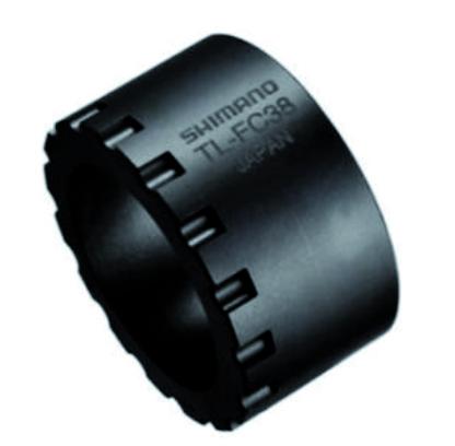 Shimano Kurbel-Montagewerkzeug Adapter TL-FC38 f&uuml;r STEPS SM-CRE60/DU-E6001 
