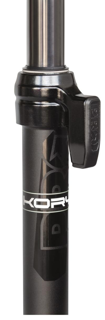 PRO Sattelst&uuml;tze Koryak absenkbar 150mm &Oslash;31.6mm extern schwarz/Universal Hebel  Produktbild 1