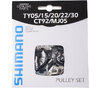 Shimano Tourney Führungs-& Spannrolle Set zu 10 Paar 